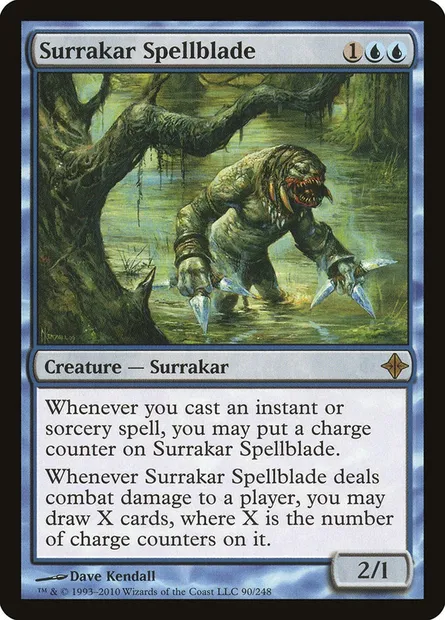 Surrakar Spellblade, Magic card ROE 90 — Rise of the Eldrazi set