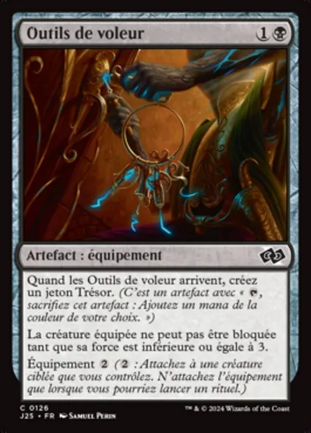 Outils de voleur, carte Magic J25 126 — extension Foundations Jumpstart