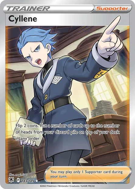 Cyllene, Pokémon card ASR 183 — Astral Radiance set