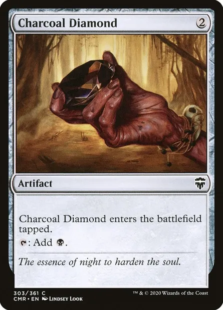 Charcoal Diamond, Magic card CMR 303 — Commander Legends set