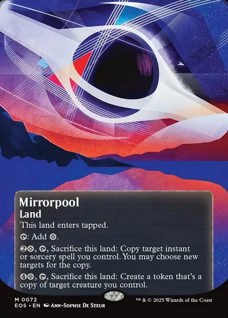 Mirrorpool, Magic card EOS 72 — Edge of Eternities: Stellar Sights set