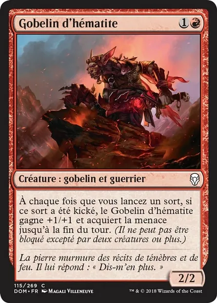 Gobelin d'hématite, carte Magic DOM 115 — extension Dominaria