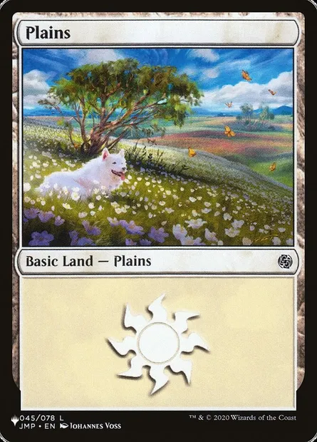 Plains, Magic card PLST JMP-45 — The List set
