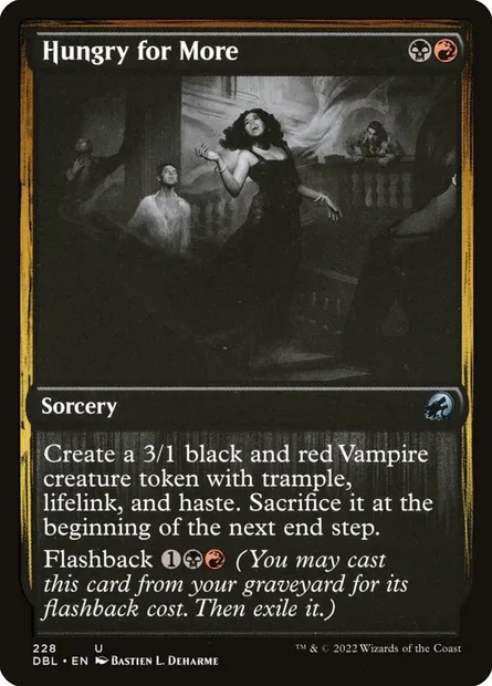Hungry for More, Magic card DBL 228 — Innistrad: Double Feature set