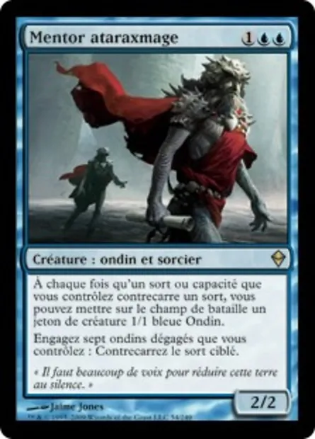 Mentor ataraxmage, carte Magic ZEN 54 — extension Zendikar