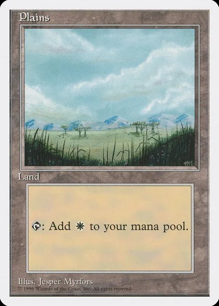 Plains, Magic card ITP 54 — Introductory Two-Player Set set