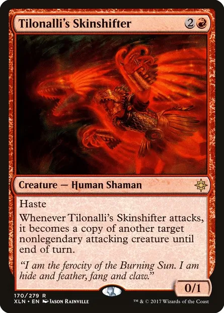 Tilonalli's Skinshifter, Magic card XLN 170 — Ixalan set