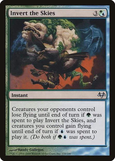 Invert the Skies, Magic card EVE 155 — Eventide set