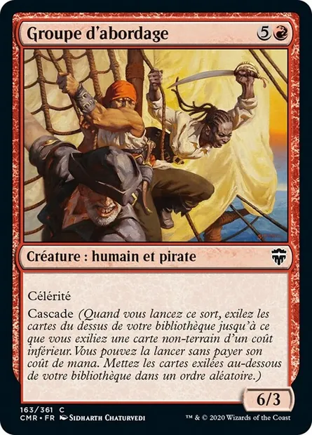 Groupe d'abordage, carte Magic CMR 163 — extension Commander Legends