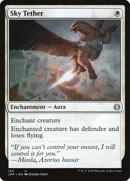 Sky Tether, Magic card JMP 133 — Jumpstart set