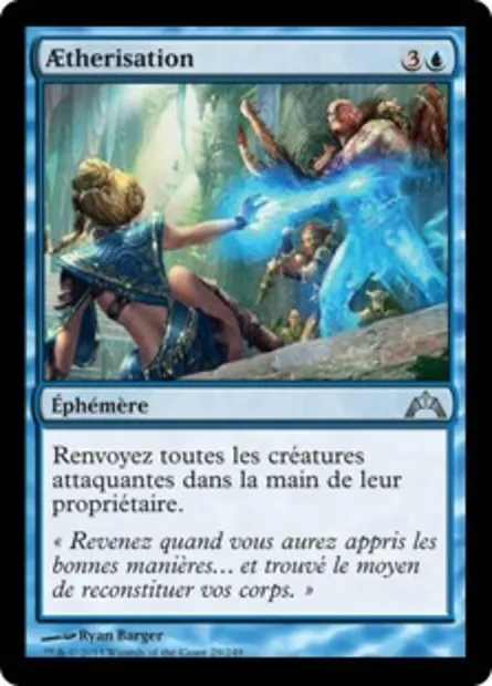Aetherisation, carte Magic GTC 29 — extension Insurrection