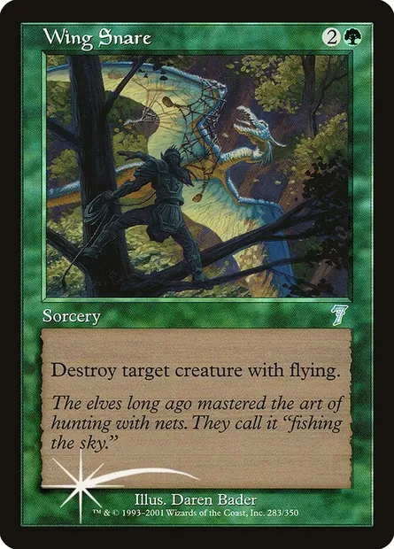 Wing Snare, Magic card 7ED 283★ — Seventh Edition set
