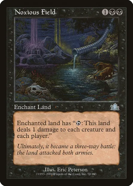 Noxious Field, Magic card PCY 70 — Prophecy set