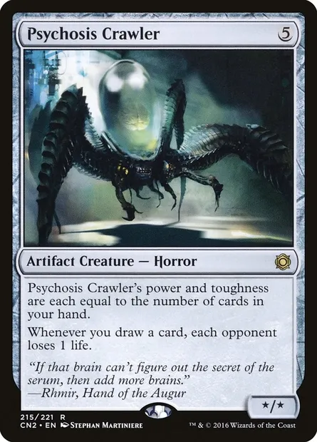 Psychosis Crawler, Magic card CN2 215 — Conspiracy: Take the Crown set