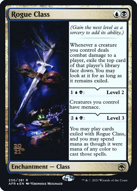 Rogue Class, Magic card PAFR 230s — Adventures in the Forgotten Realms Promos set