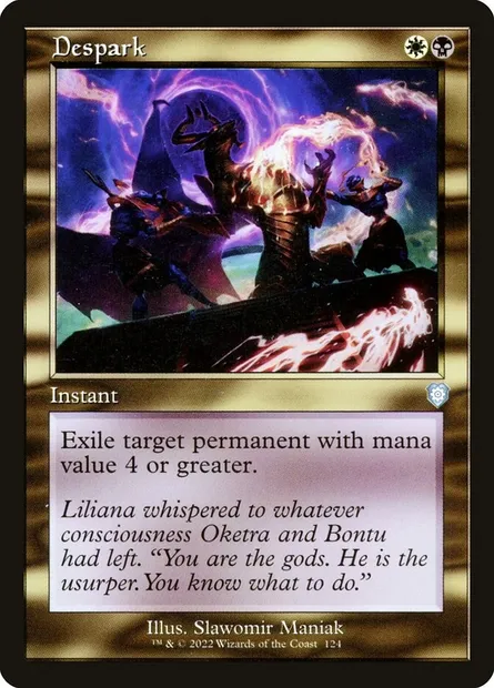 Despark, Magic card BRC 124 — The Brothers' War Commander set
