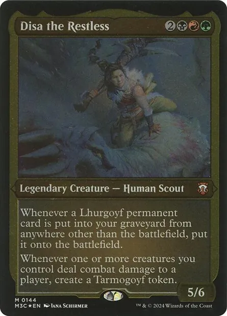 Disa the Restless, Magic card M3C 144 — Modern Horizons 3 Commander set