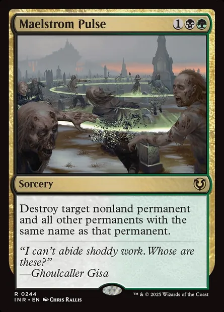 Maelstrom Pulse, Magic card INR 244 — Innistrad Remastered set