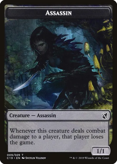 Assassin, Magic card TC19 9 — Commander 2019 Tokens set