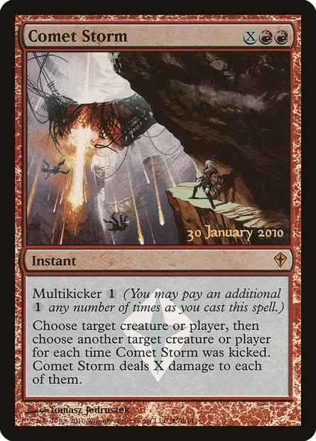 Comet Storm, Magic card PWWK 76★ — Worldwake Promos set