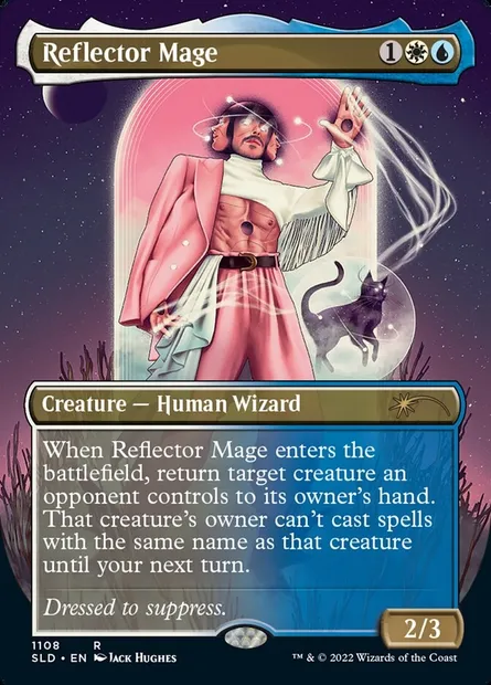 Reflector Mage, Magic card SLD 1108 — Secret Lair Drop set