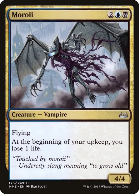 Moroii, Magic card MM3 173 — Modern Masters 2017 set