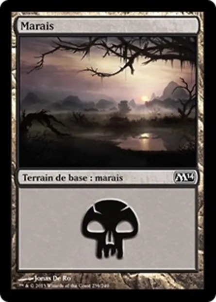 Marais, carte Magic M14 239 — extension Magic 2014