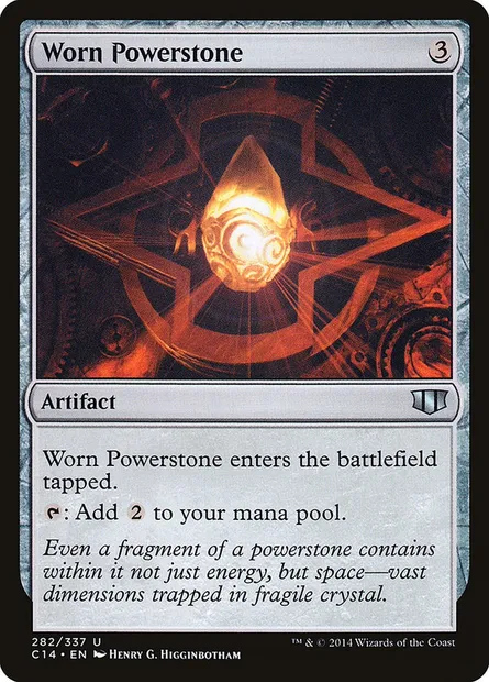 Worn Powerstone, Magic card C14 282 — Commander 2014 set