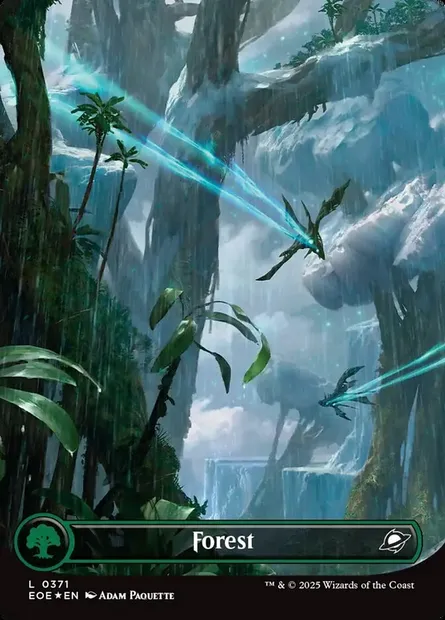 Forest, Magic card EOE 371 — Edge of Eternities set