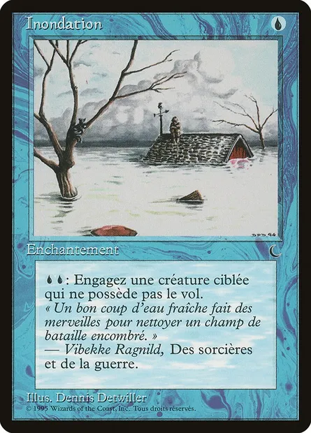 Flood, Magic card REN 30 — Renaissance set