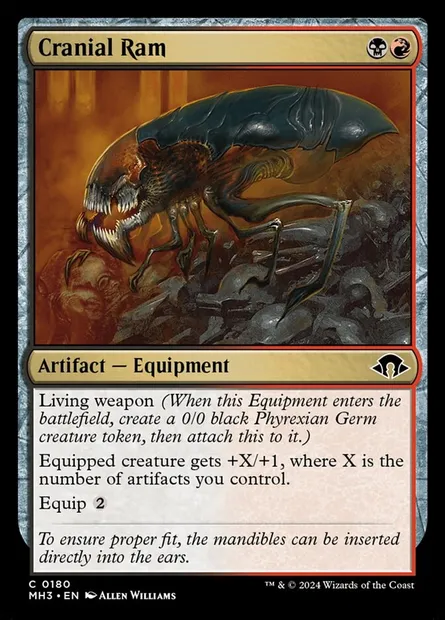 Cranial Ram, Magic card MH3 180 — Modern Horizons 3 set