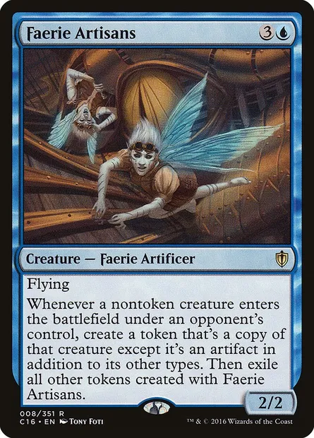 Faerie Artisans, Magic card C16 8 — Commander 2016 set