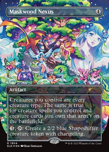 Nexus de Masquebois, carte Magic SLD 1904 — extension Secret Lair Drop