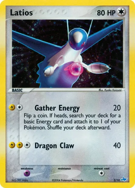 Latios, carte Pokémon TK8O 002 — extension XY Trainer Kit: Latios