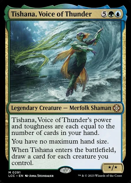 Tishana, Voice of Thunder, Magic card LCC 291 — The Lost Caverns of Ixalan Commander set