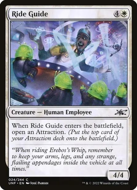 Ride Guide, Magic card UNF 24 — Unfinity set