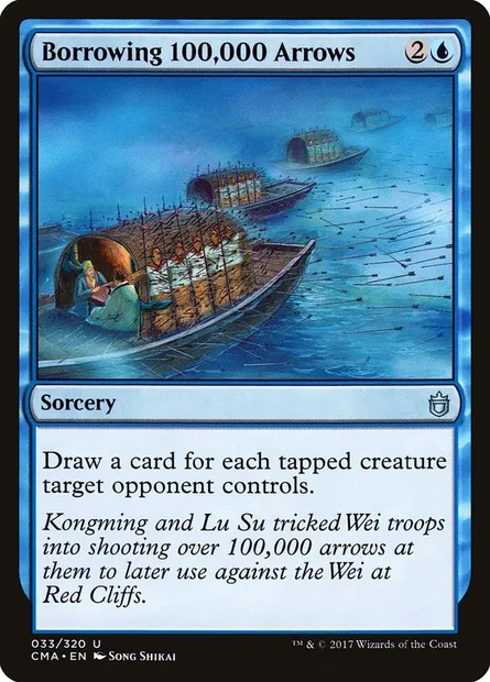 Borrowing 100,000 Arrows, Magic card CMA 33 — Commander Anthology set