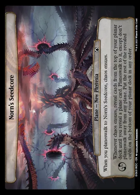 Norn's Seedcore, Magic card MOC 60 — March of the Machine Commander set