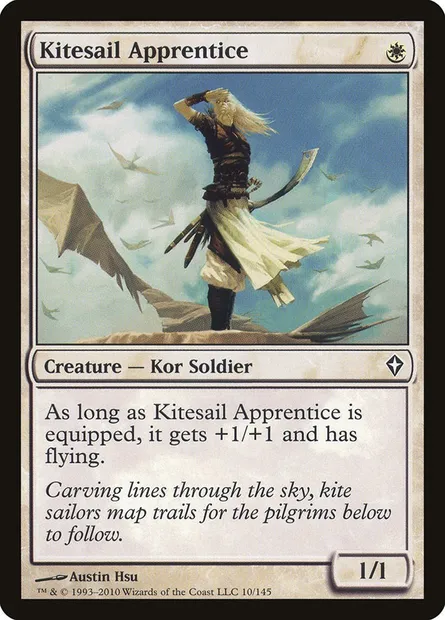 Kitesail Apprentice, Magic card WWK 10 — Worldwake set