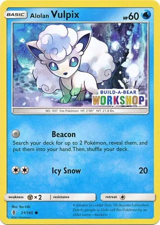 Alolan Vulpix, Pokémon card PR 021-2 — Assorted Promos set