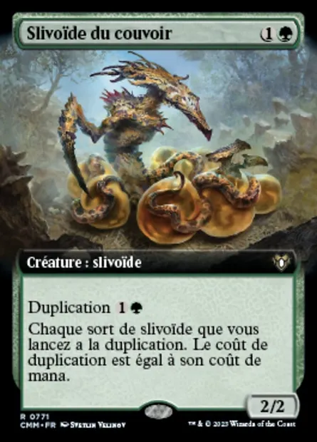 Slivoïde du couvoir, carte Magic CMM 771 — extension Commander Masters