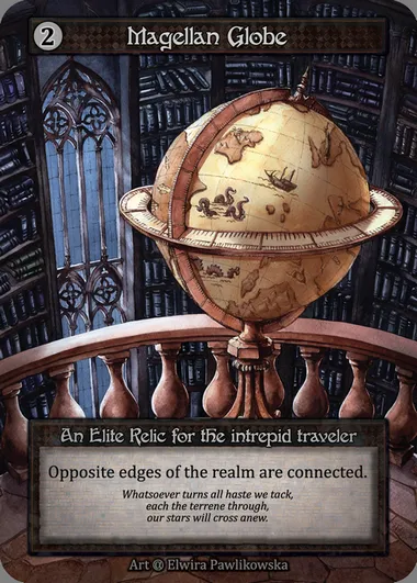 Magellan Globe, Sorcery card ALP 314 — Alpha set