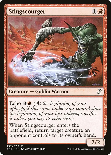 Stingscourger, Magic card TSR 192 — Time Spiral Remastered set