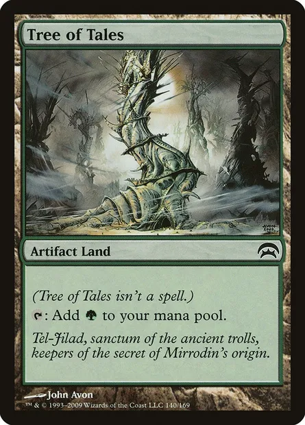 Arbre des Récits, carte Magic HOP 140 — extension Planechase
