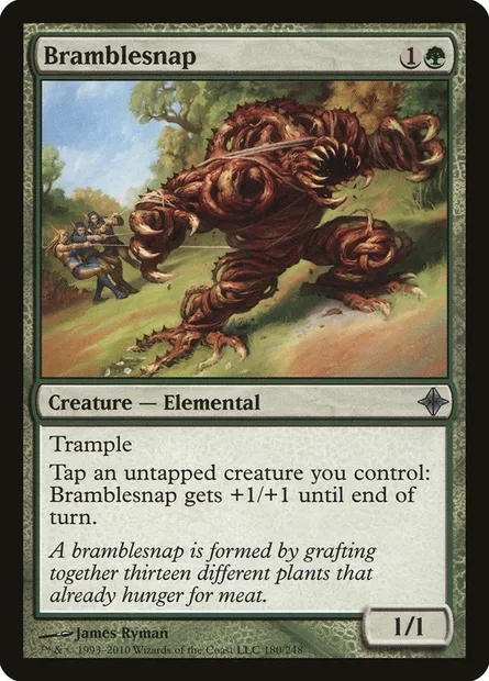 Bramblesnap, Magic card ROE 180 — Rise of the Eldrazi set