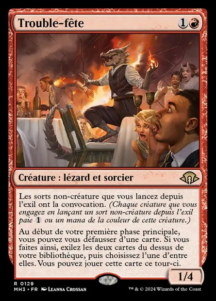 Trouble-fête, carte Magic MH3 129 — extension Modern Horizons 3
