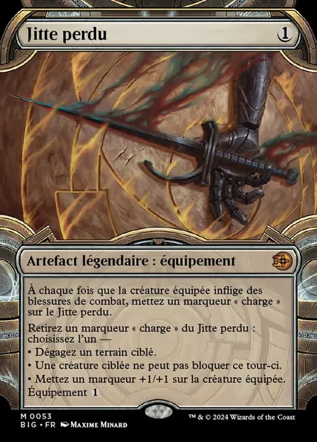 Jitte perdu, carte Magic BIG 53 — extension The Big Score