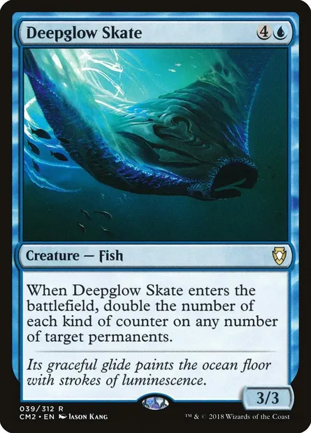 Deepglow Skate, Magic card CM2 39 — Commander Anthology Volume II set