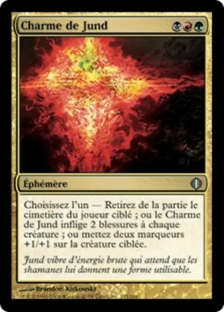Charme de Jund, carte Magic ALA 175 — extension Les éclats d'Alara