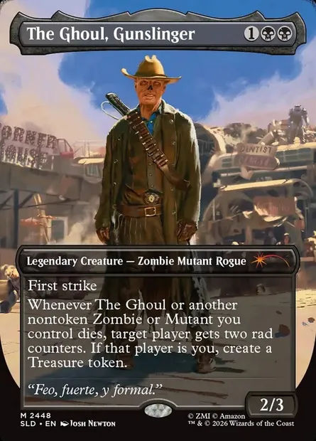 The Ghoul, Gunslinger, carte Magic SLD 2448 — extension Secret Lair Drop